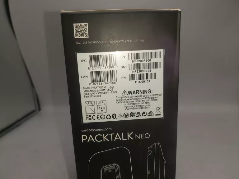 INTERKOM CARDO PACKTALK NEO DUO NA 1 KASK KOMPLET IDEAŁ!