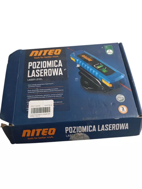 POZIOMICA LASEROWA NITEO TOOLS