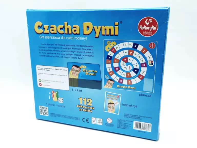 GRA PLANSZOWA CZACHA DYMI KUKURYKU