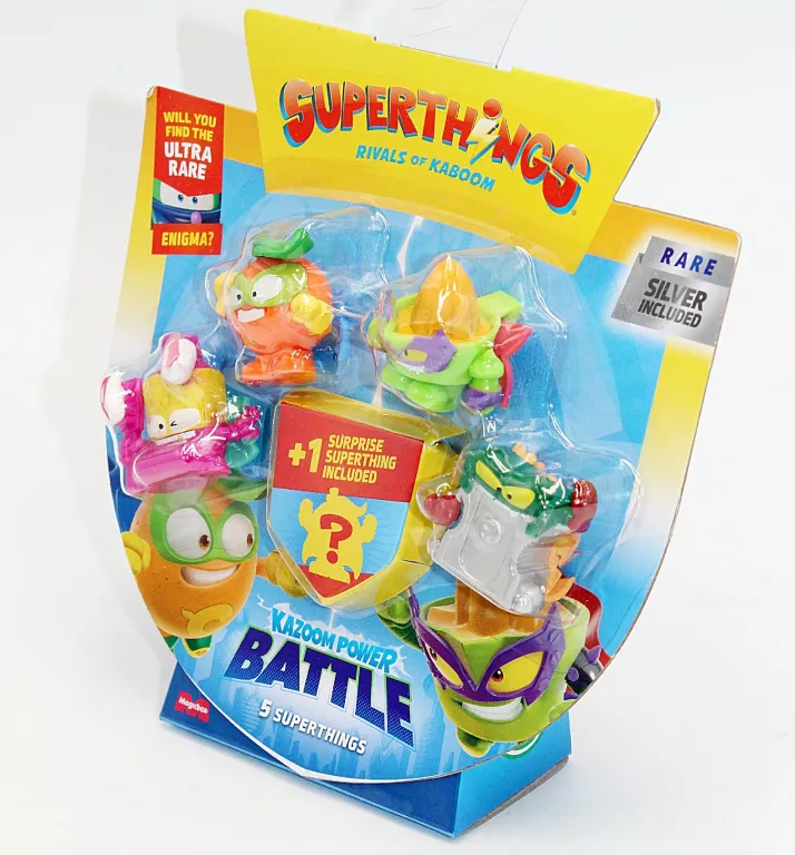 FIGURKI SUPERTHINGS KAZOOM POWER BATTLE 1SZT.MIX ZESTAW 5 FIGUREK