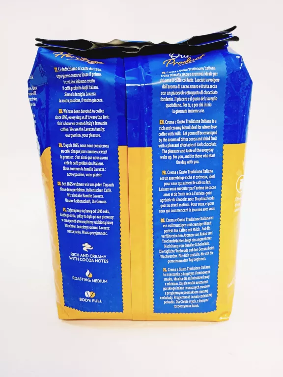 KAWA ZIARNISTA MIESZANA LAVAZZA CREMA E GUSTO TRADIZIONE 1000 G