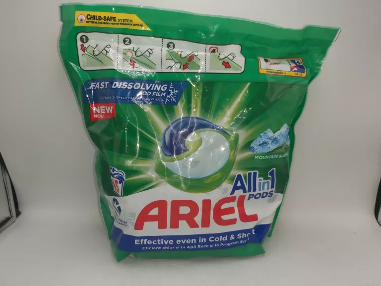 ARIEL 65 SZT 3W1 MOUNTAIN SPRING KAPSUŁKI DO PRANIA