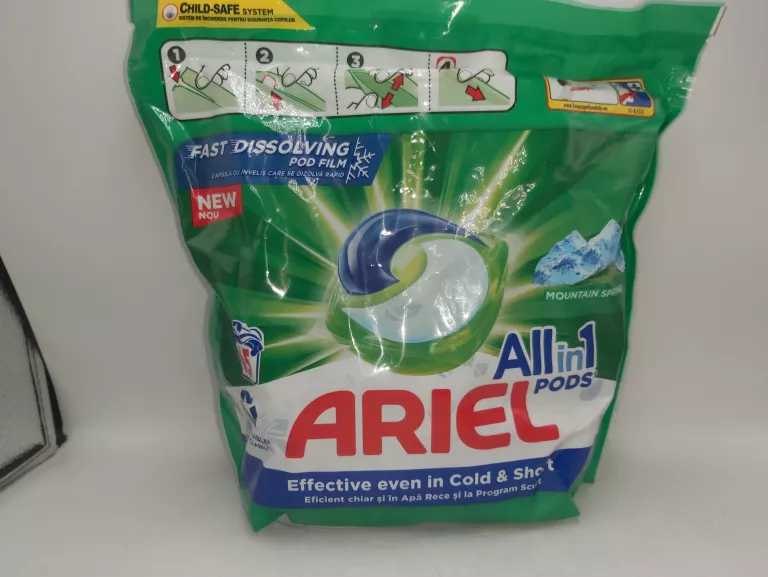 ARIEL 65 SZT 3W1 MOUNTAIN SPRING KAPSUŁKI DO PRANIA