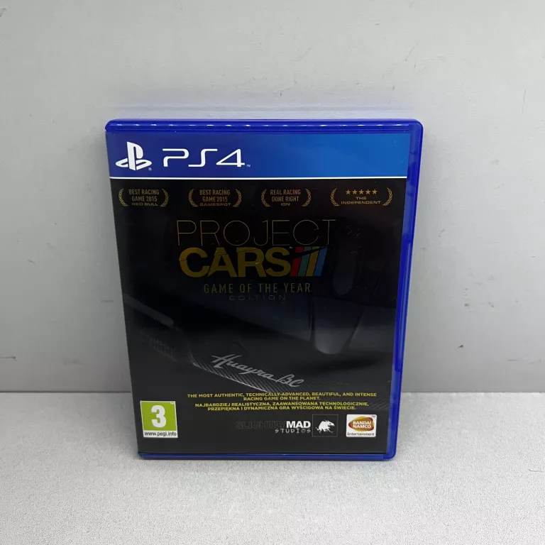 PROJECT CARS PS4