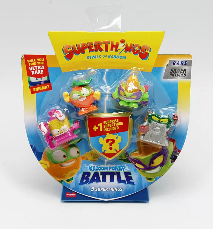 FIGURKI SUPERTHINGS KAZOOM POWER BATTLE 1SZT.MIX ZESTAW 5 FIGUREK