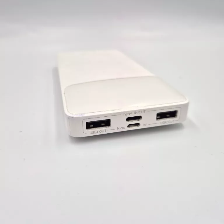 POWERBANK 10000MAH 15W BIALY