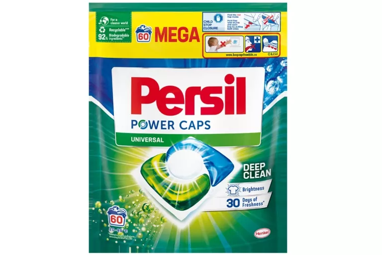 KAPSUŁKI DO PRANIA PERSIL POWER CAPS UNIVERSAL 60 PRAŃ