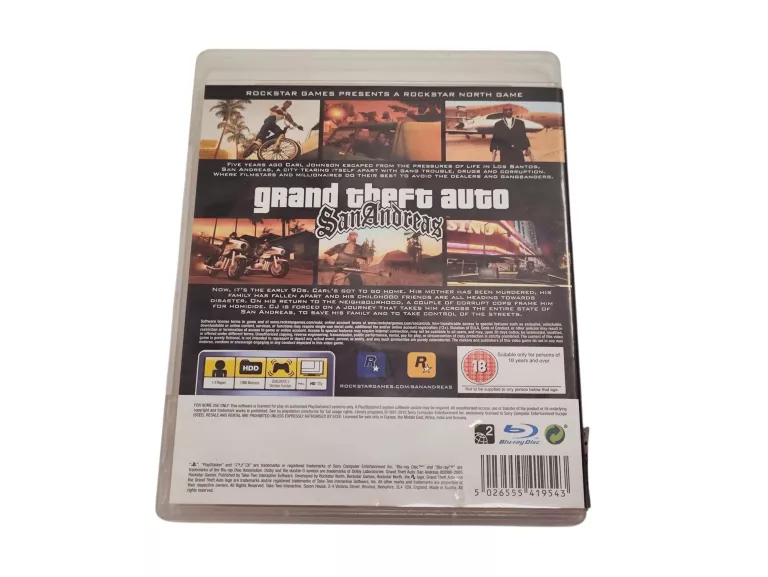 GRA PS3 GTA: SAN ANDREAS *PO ANG*