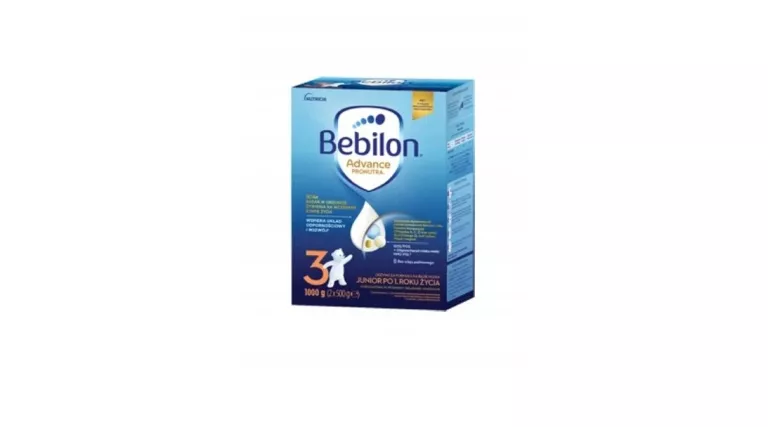 BEBILON 3 PRONUTRA ADVANCE MLEKO MODYFIKOWANE PO 1. ROKU ŻYCIA, 1000 G