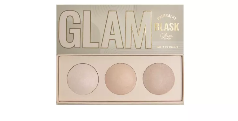 GLAM SHOP PALETA ROZŚWIETLAJĄCA GLAM NATURALNY BLASK