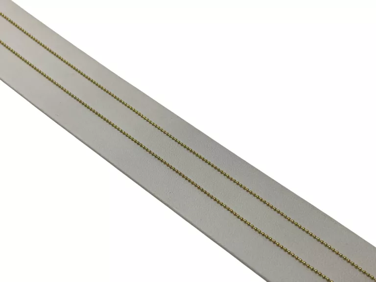 ŚLICZNY, ZŁOTY ŁAŃCUSZEK-KULKI, 2,01G/P.585/45CM-