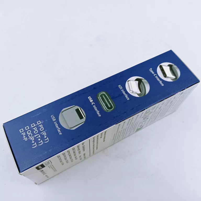 ŁADOWARKA SAMOCHODOWA 4W1 USB C PRZEBUG ZWIJAK 120W SZYBKIE ŁADOWANIE KABE