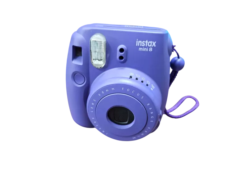 FUJIFILM INSTAX MINI 8 FIOLETOWY BOX "L"