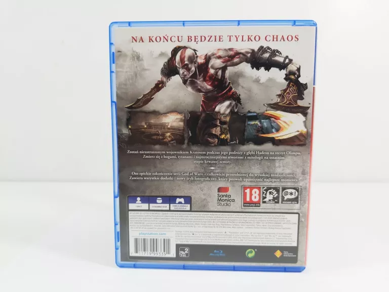 GRA PS4 GOD OF WAR 3 REMASTERED