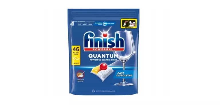 FINISH QUANTUM LEMON KAPSUŁKI DO MYCIA NACZYŃ W ZMYWARCE 478,4 G 46 SZTUK