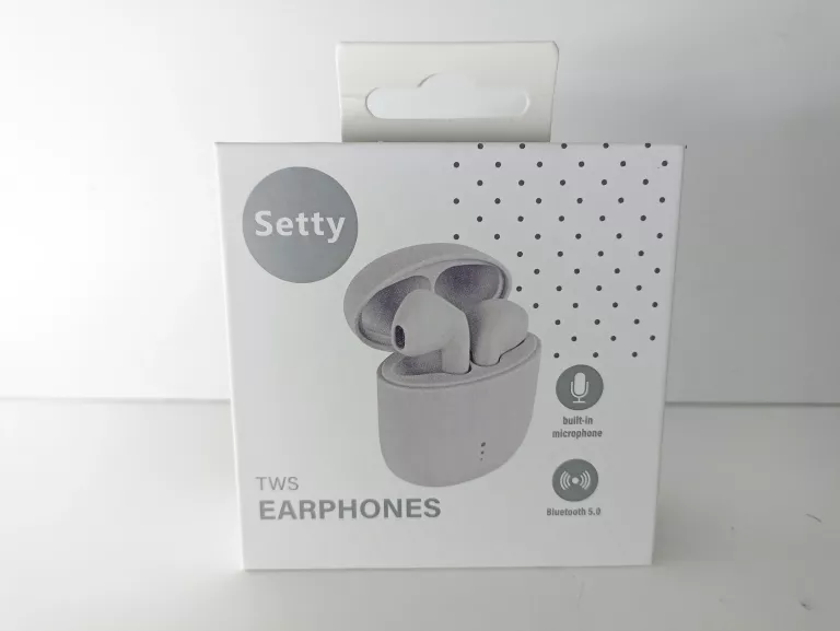 SŁUCHAWKI SETTY TWS EARPHONES