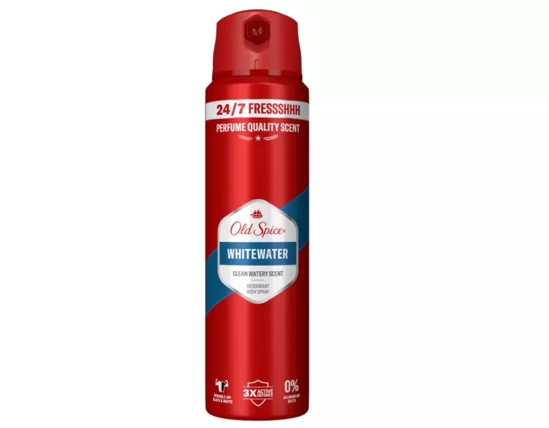 OLD SPICE WHITEWATER DEZODORANT W SPRAYU DLA MĘŻCZYZN 150ML ŚWIEŻOŚĆ