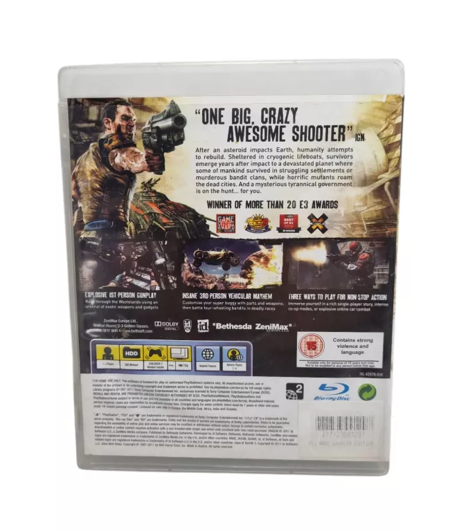 GRA RAGE PS3