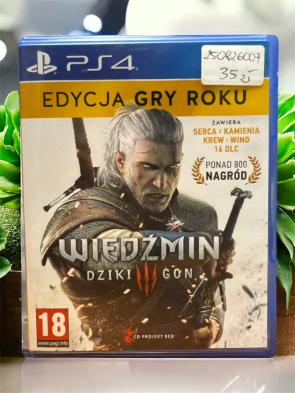 PS4 WIEDŹMIN DZIKI GON III [18] PL