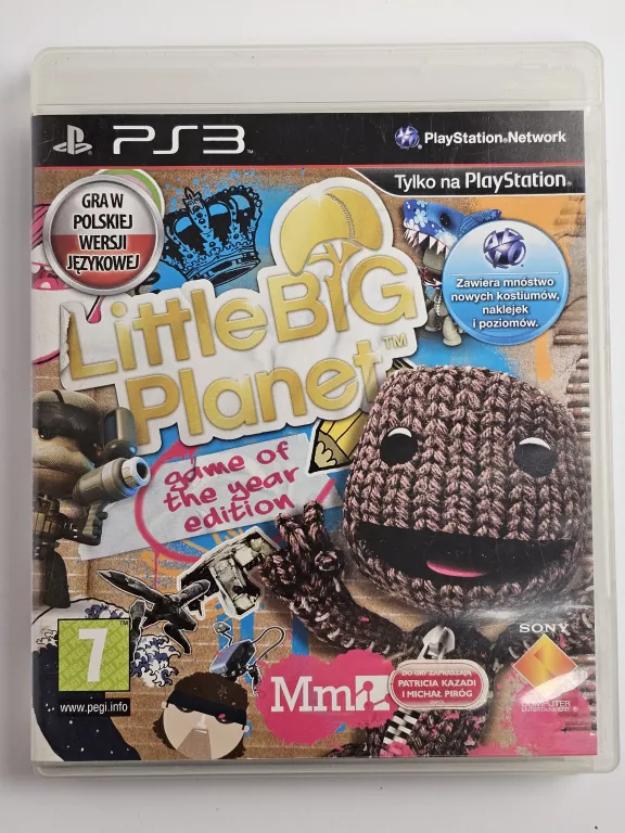 GRA NA PS3 LITTLE BIG PLANET (GOTY)