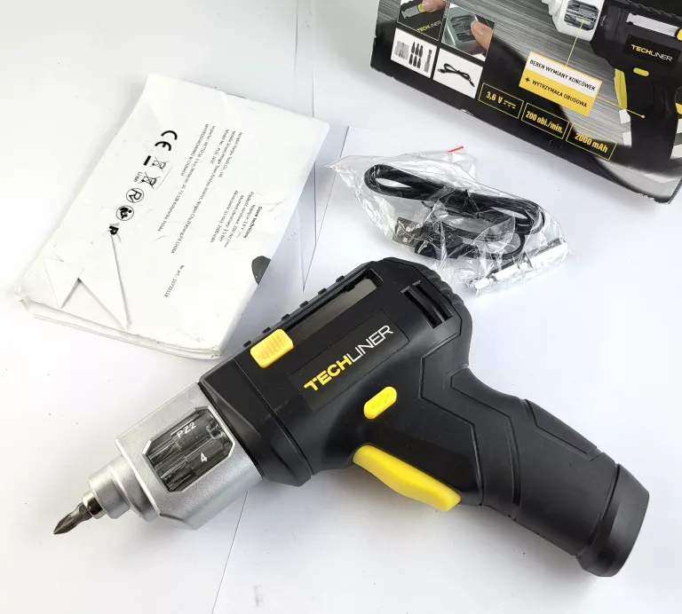 WKRĘTAK AKUMULATOROWY TECHLINER PLSL-165C