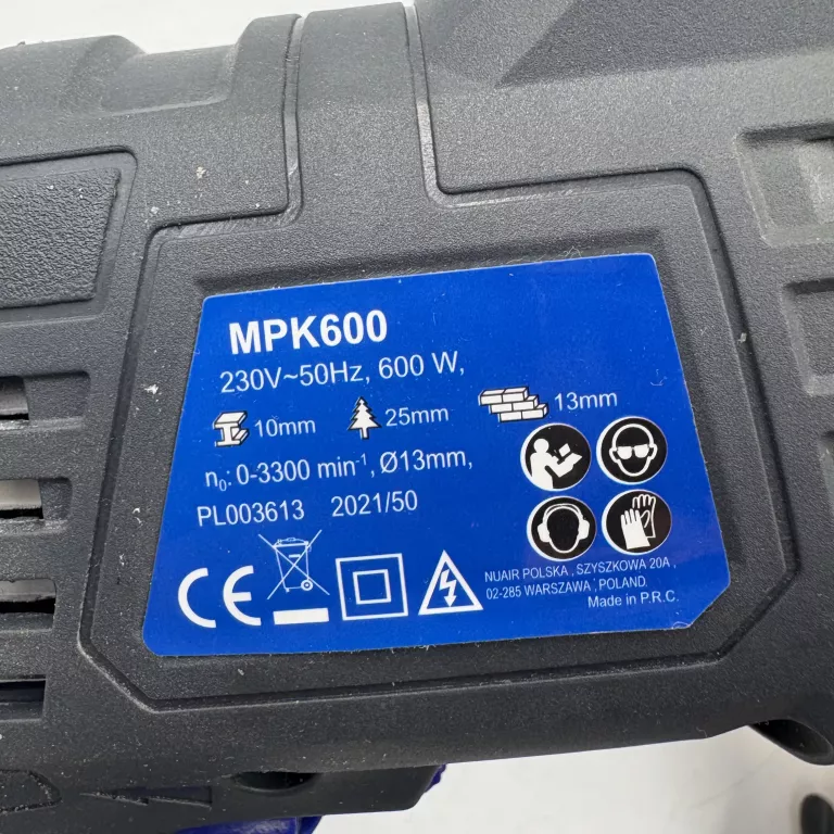 WIERTARKA UDAROWA NUTOOL MPK600