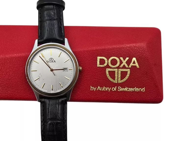 ZEGAREK MĘSKI DOXA 02 6773 29 SWISS MADE WR30M