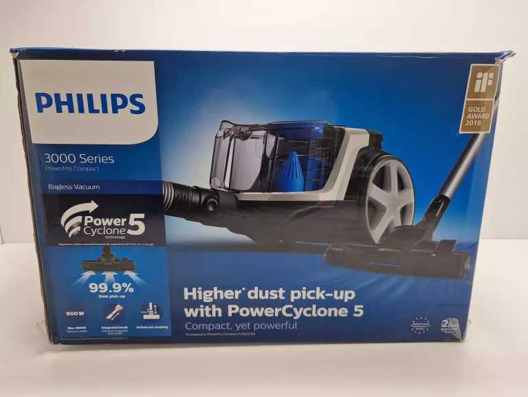 ODKURZACZ BEZWORKOWY PHILIPS POWERPRO COMPACT FC9332/09