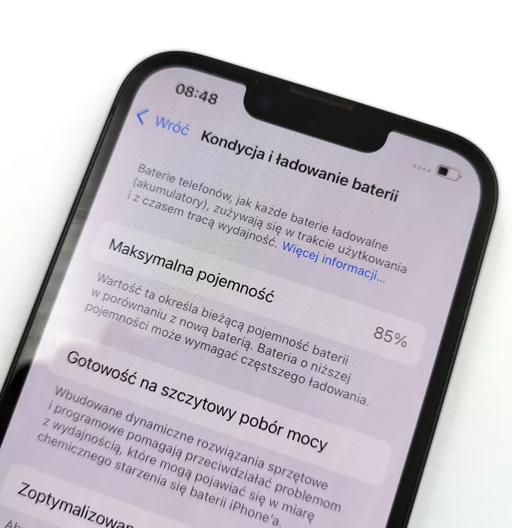 TELEFON APPLE IPHONE 14 128GB 85% KONDYCJA - OPIS!