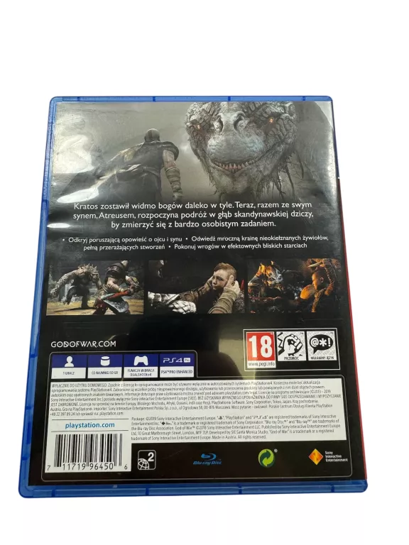 GRA GOD OF WAR PS4