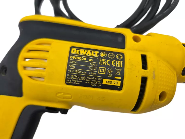 WIERTARKA DEWALT DWD024