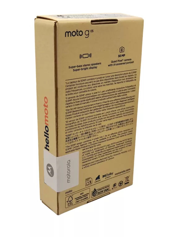 [ POWYSTAWOWY ] MOTOROLA MOTO G05 4 GB / 64 GB 4G (LTE) - OPER. PLAY