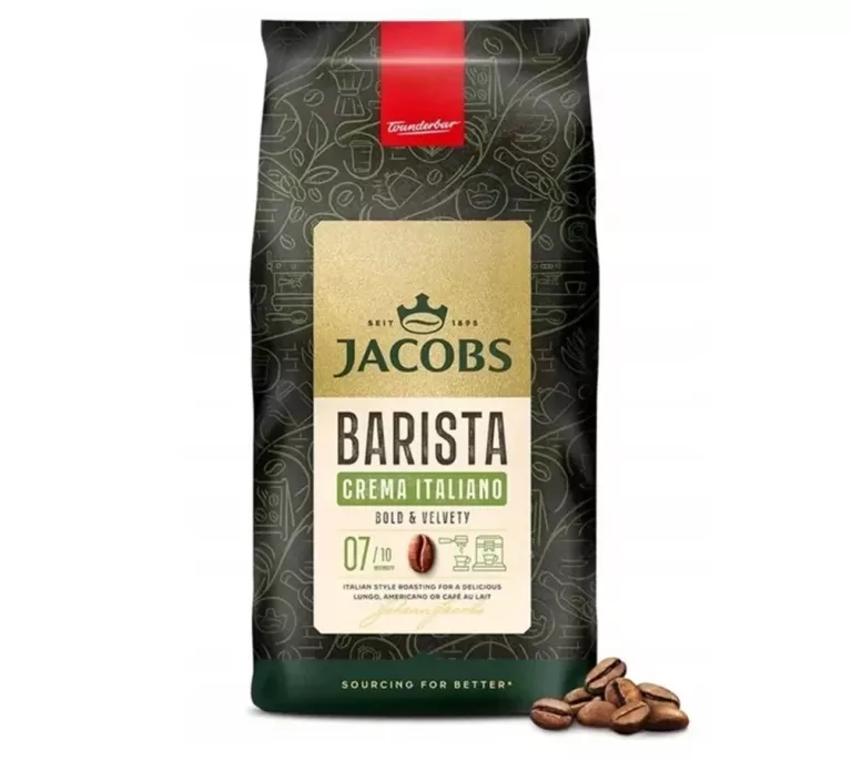 KAWA ZIARNISTA JACOBS BARISTA ITALIANO CREMA 1KG