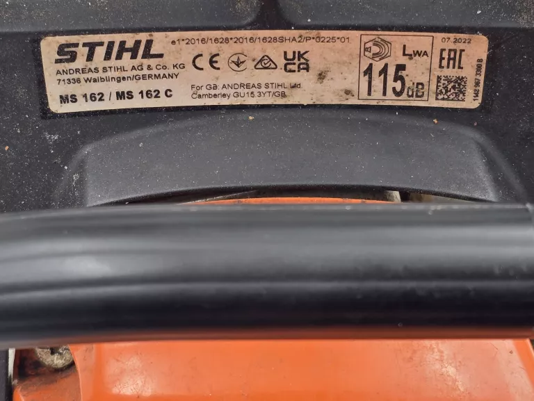 PIŁA PILARKA ŁAŃCUCHOWA STIHL MS162C 2022R SPALINOWA 35CM 1,6KM 3/8'' 1,1L