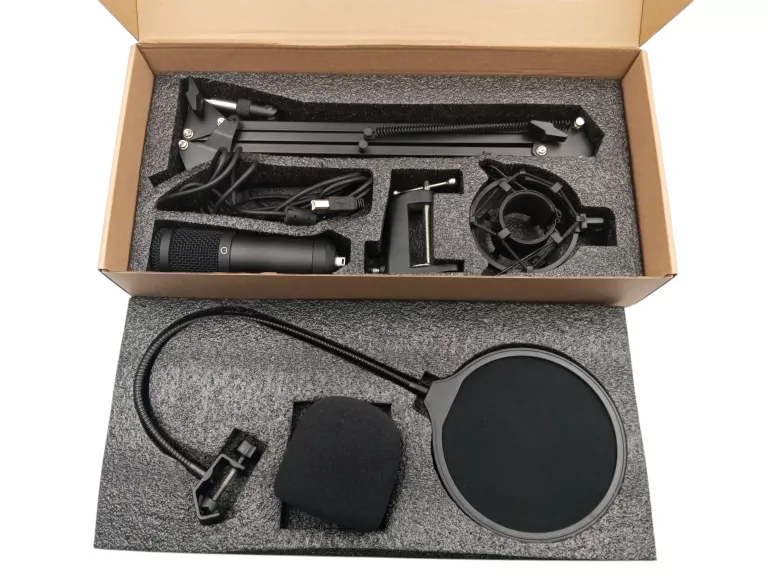 MIKROFON PRZEWODOWY STUDYJNY GENESIS RADIUM 400 USB STREAMING CZARNY #IGŁA