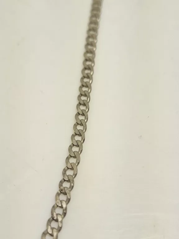 SREBRNY ŁACUSZEK PANCERKA 8G 925 D50