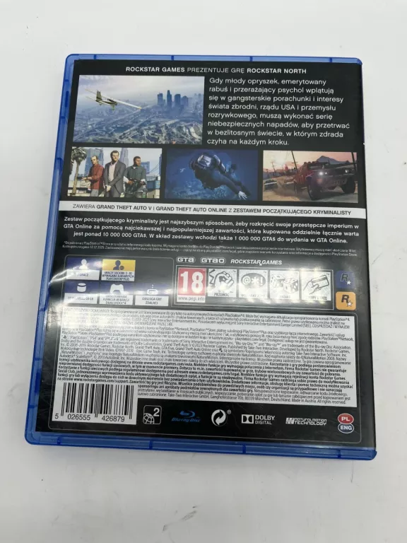 GRA PS4 GTA 5 PREMIUM EDITION