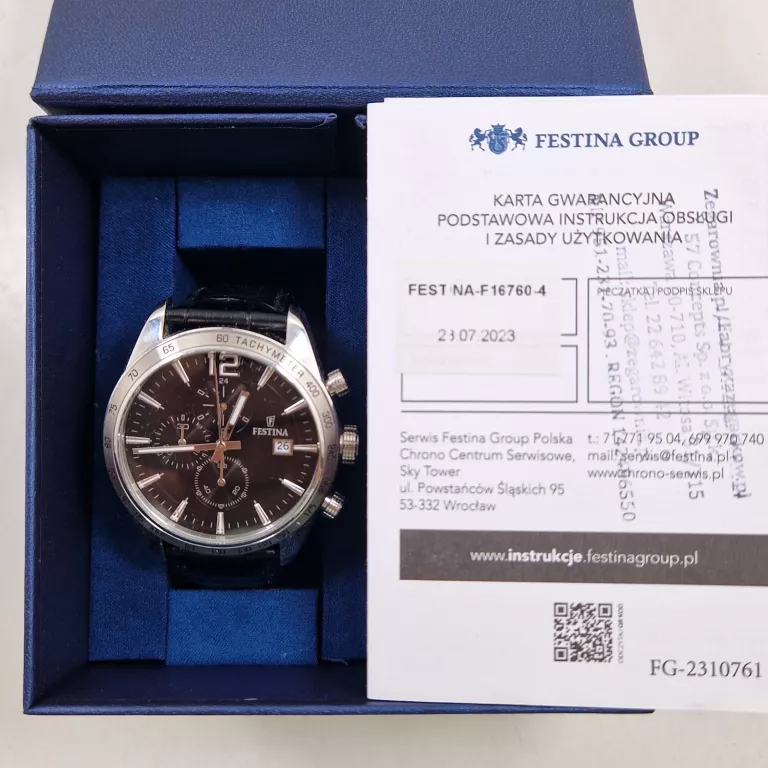 ZEGAREK MĘSKI FESTINA F16760/4
