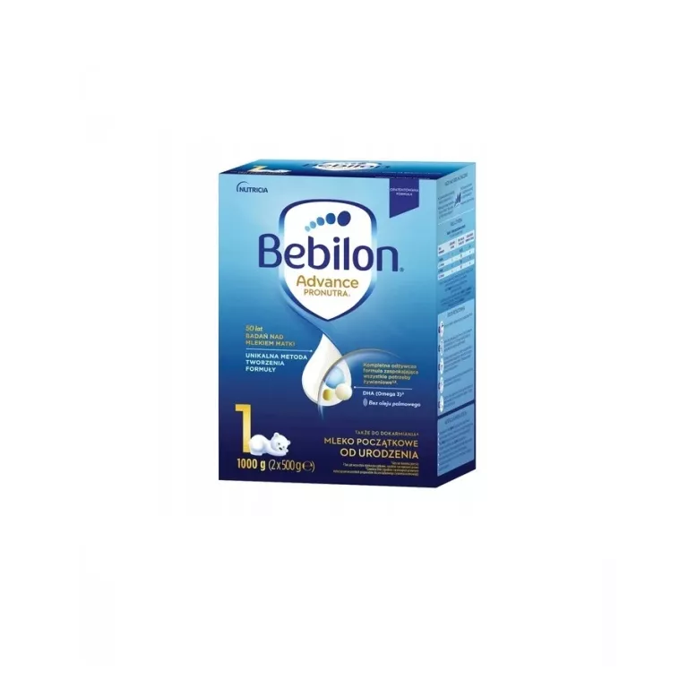 BEBILON ADVANCE PRONUTRA 1, MLEKO POCZĄTKOWE OD URODZENIA, PROSZEK, 1000 G