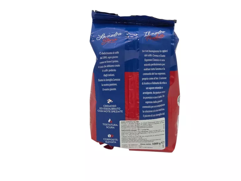 KAWA ZIARNISTA LAVAZZA CREMA E GUSTO ESPRESSO 1000G