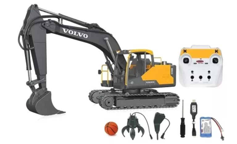 JAMARA VOLVO EC160E METALOWA KOPARKA 1:16 IDEALNA NA PREZENT