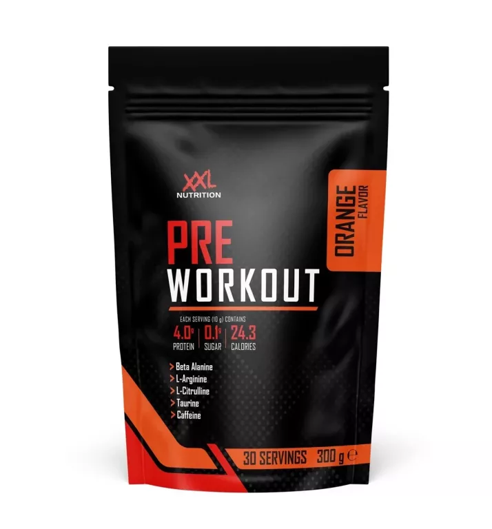 PRZEDTRENINGÓWKA XXL NUTRITION POMARAŃCZA XXL PRE WORKOUT