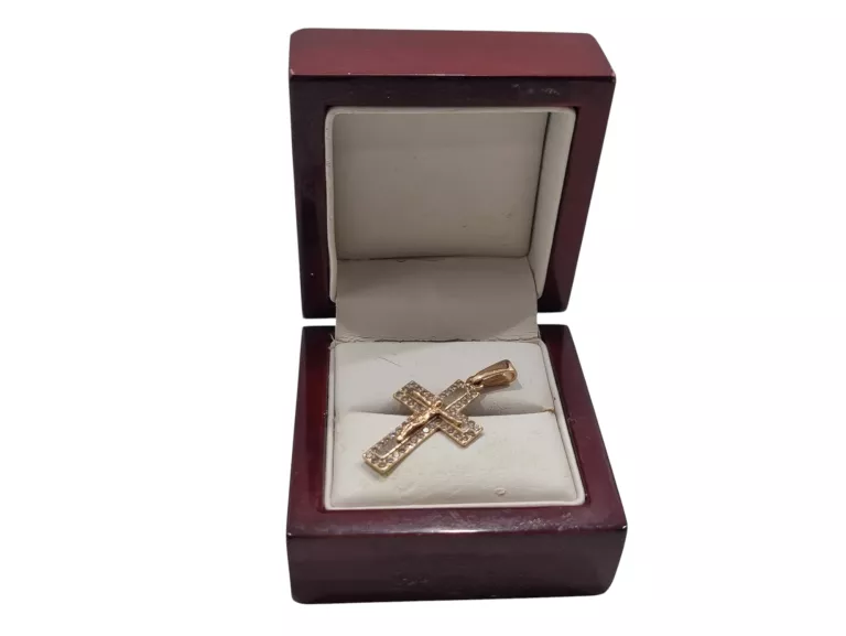 DOSKONALY ZŁOTY KRZYŻYK 2,85G PR.585