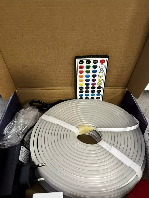 TAŚMA LED RGB SMART 10M ROLKA KOMPLETNY ZESTAW PUD