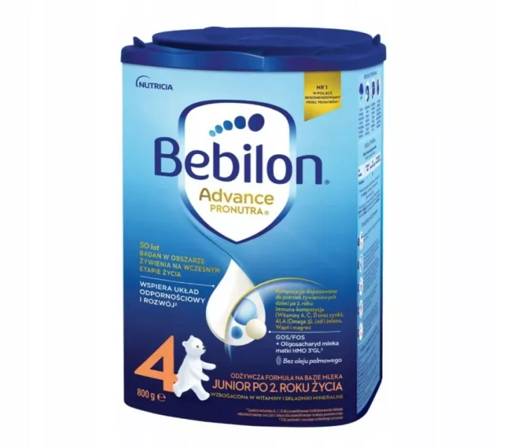 BEBILON 4 PRONUTRA ADVANCE MLEKO NASTĘPNE 800G 5900852011702
