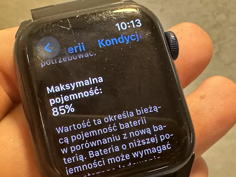 APPLE WATCH SERIES 6 44MM GPS 85% A2292+ŁAD