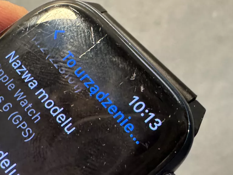 APPLE WATCH SERIES 6 44MM GPS 85% A2292+ŁAD