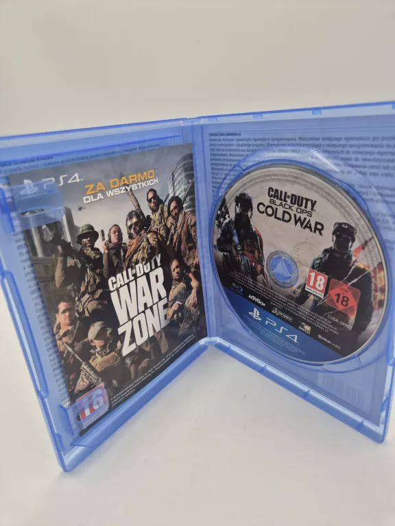 GRA PS4 - CALL OF DUTY BLACK OPS COLD WAR