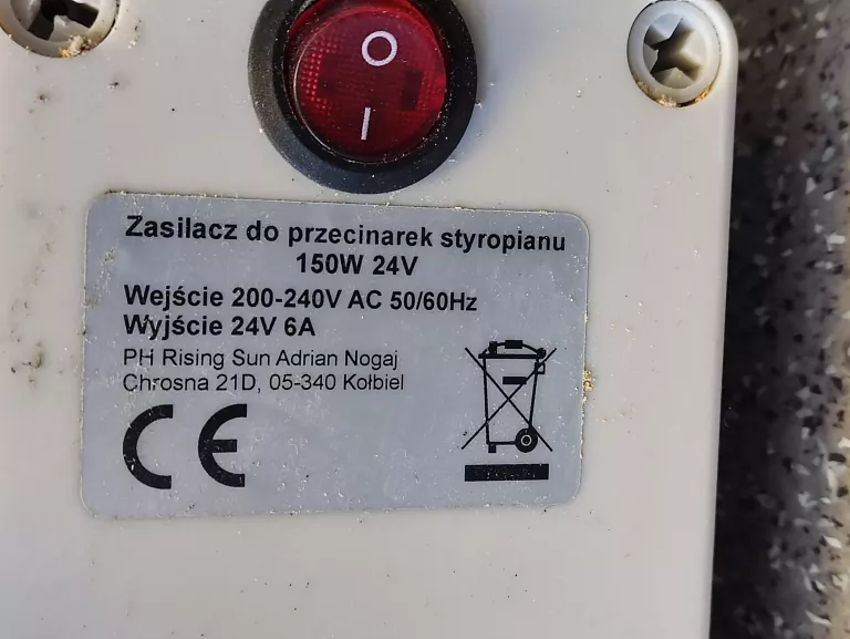 PRZECINARKA DO STYROPIANU RISING SUN 150W