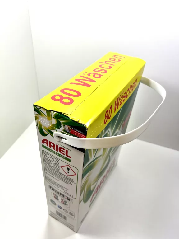 PROSZEK DO PRANIA UNIWERSALNY ARIEL 5,2 KG 80 PRAŃ NIEMIECKI